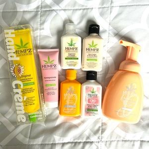 Hempz Bundle - Hand Crème, Body Butter, Moisturizer, Hand Wash